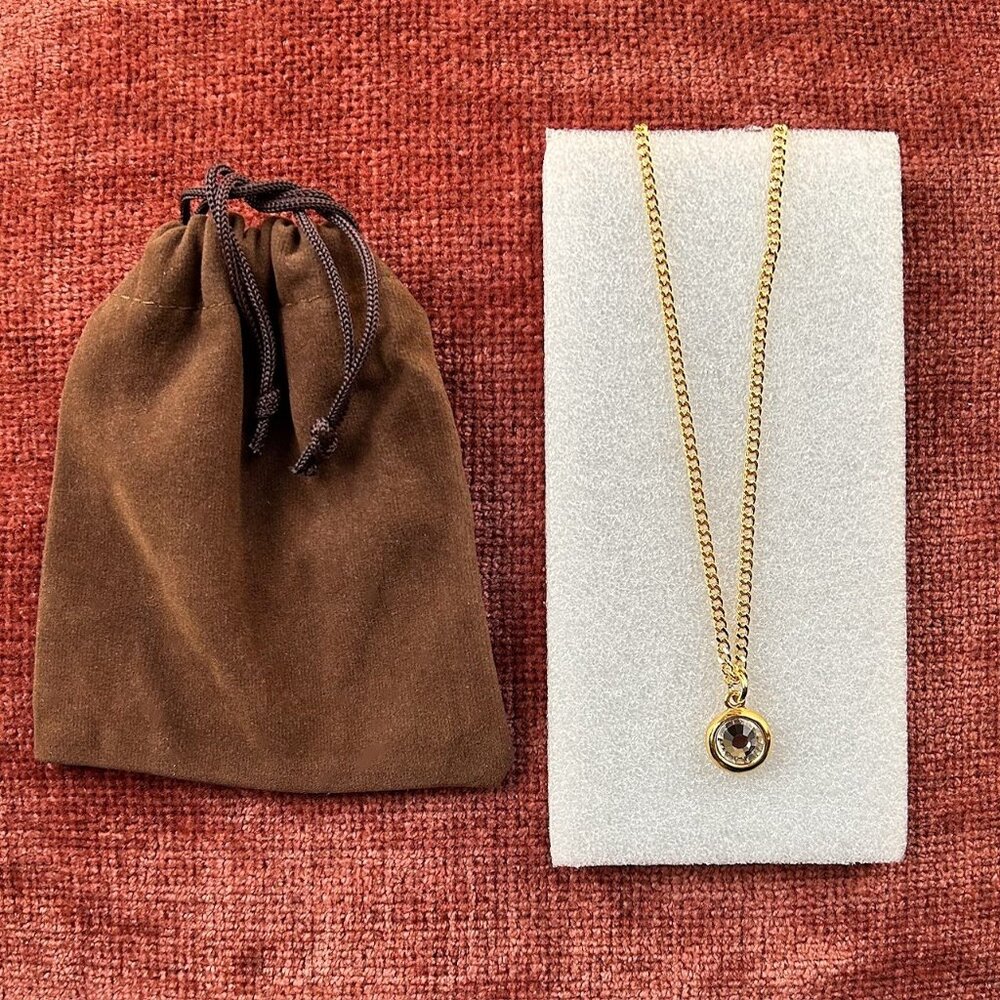 New CRYSTAL CLEAR SWAROVSKI Pendant Necklace 💎